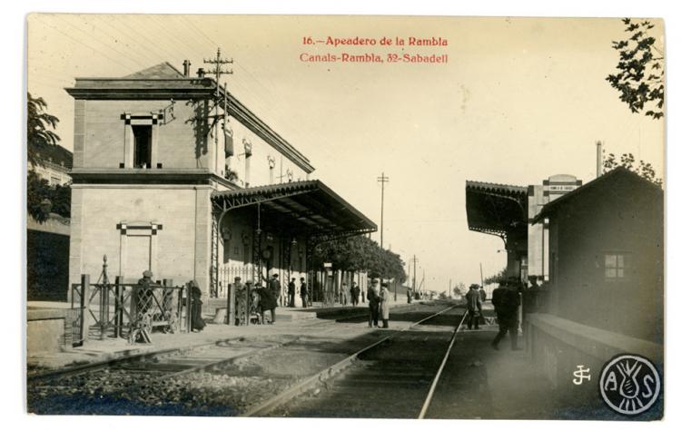 16- Apeadero de la Rambla. Canals- Rambla, 32 Sabadell.