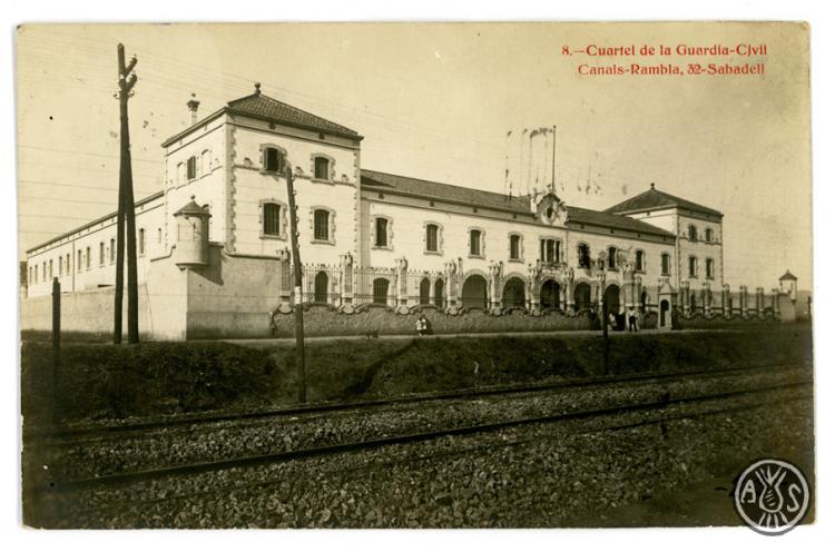 8- Cuartel de la Guardia Civil. Canals- Rambla, 32 Sabadell.