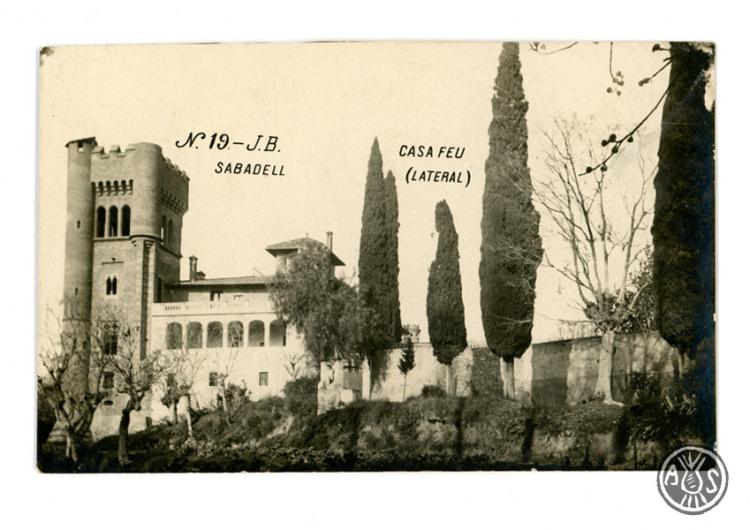 N. 19 . J.B. Sabadell Casa Feu (lateral)