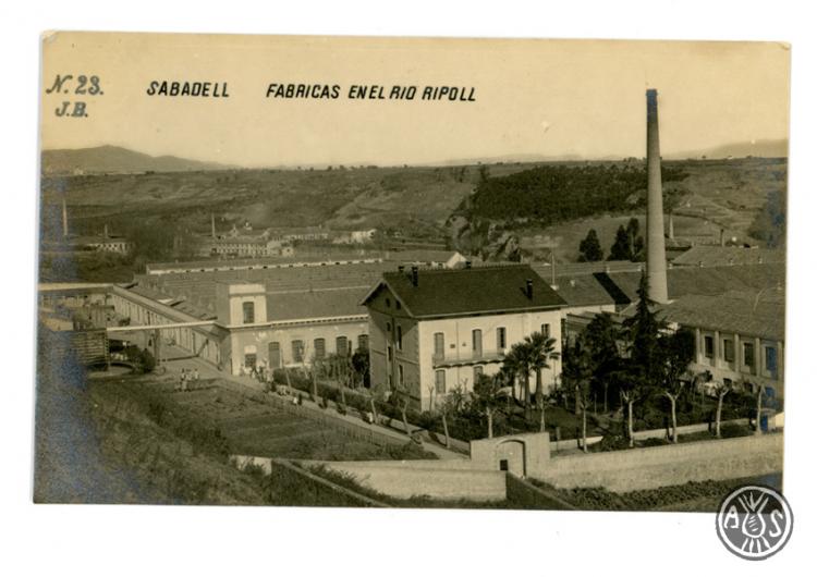 N. 23 . J.B. Sabadell Fàbricas en el rio Ripoll