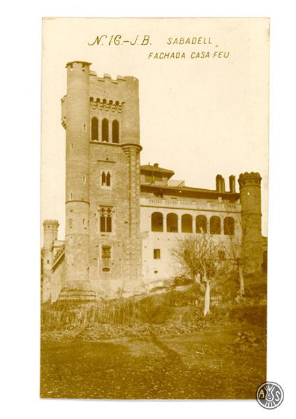 N. 16 . J.B. Sabadell Fachada Casa Feu