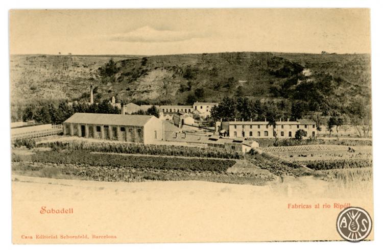 Sabadell. Fabricas al rio Ripoll. Nº 57