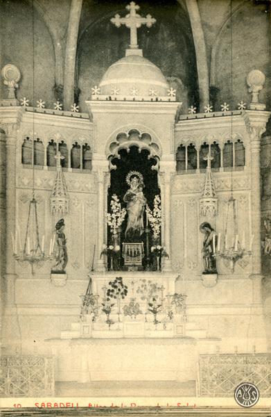 10. Sabadell. Altar de la Verge de la Salut