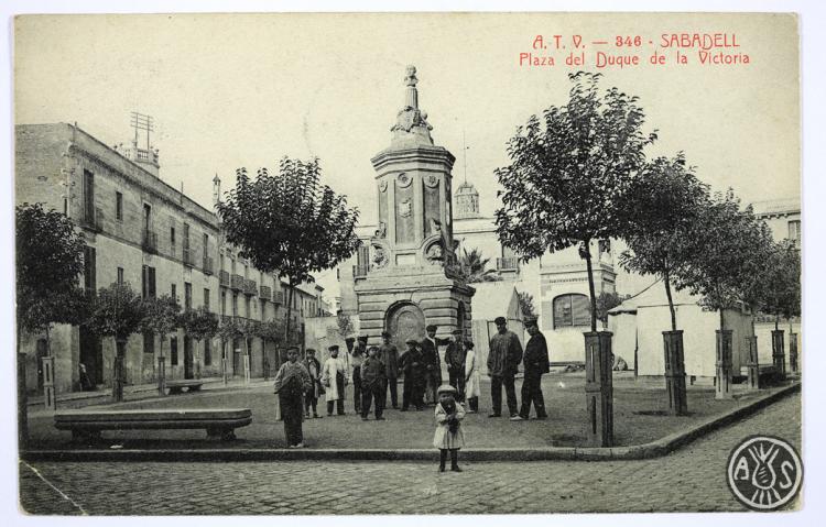 A.T.V. 346- Sabadell, plaza del Duque de la Victoria