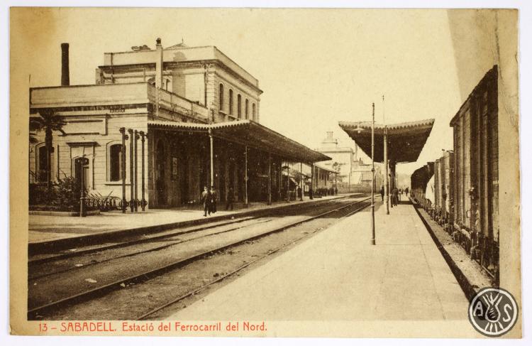[13- Sabadell.Estació del Ferrocarril del Nord]
