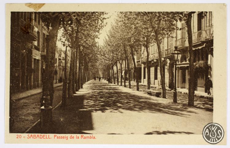 [20- Sabadell. Passeig de la Rambla]