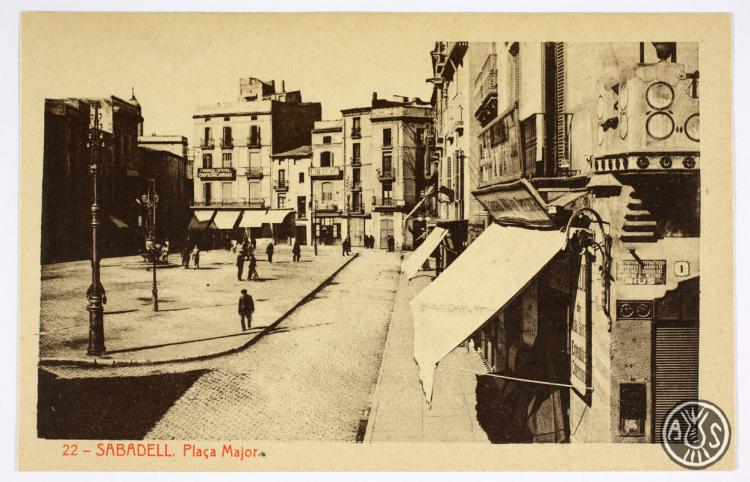 [22- Sabadell. Plaça Major]