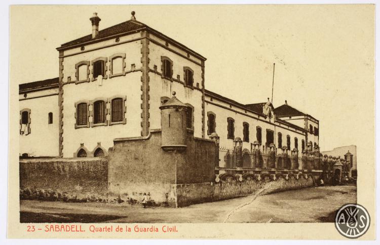 [23- Sabadell. Quartel de la Guardia Civil]
