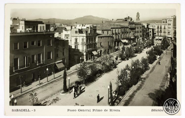 [Sabadell-3. Paseo Primo de Rivera]