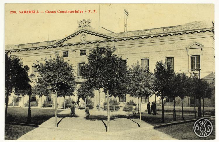 [290. Sabadell. Casas Consistoriales. T.T.]