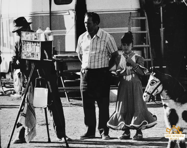 Fira datraccions de la Festa Major de Sant Pere.  