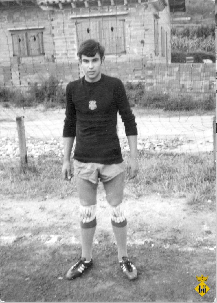 Retrat del porter de l'equip de futbol de Montesquiu