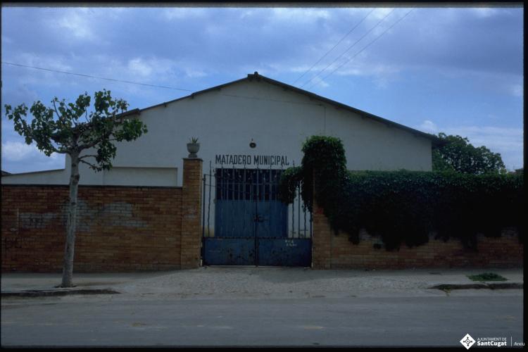 Escorxador municipal. 
