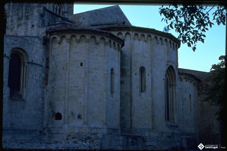 Absis de l'eslésia de Sant Pere d'Octavià.