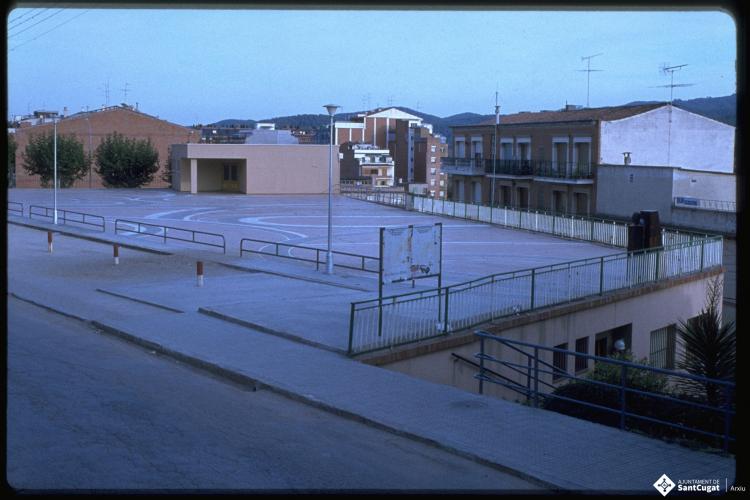 Actual plaça de l'U d'Octubre. 