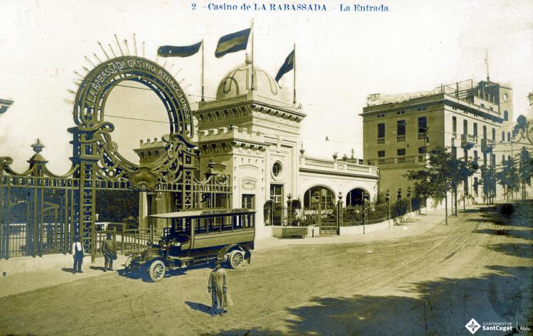 2- Casino de la Rabassada. La Entrada. 