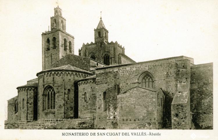 Monasterio de Sant Cugat del Vallès - Ábside.