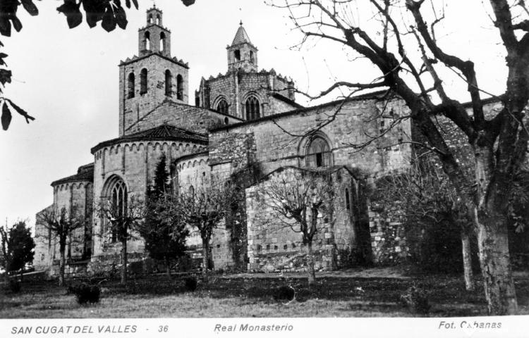 Sant Cugat del Vallès - 36. Real Monasterio. Fot. Cabanas.