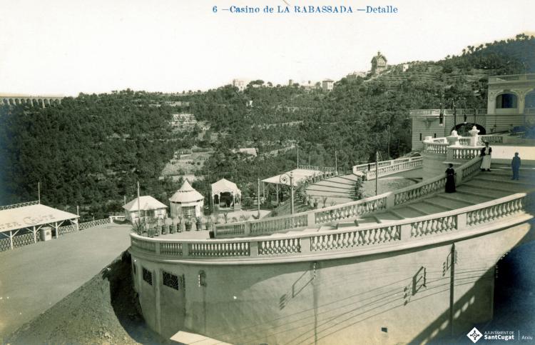 6 - Casino de la Rabassada. Detalle.