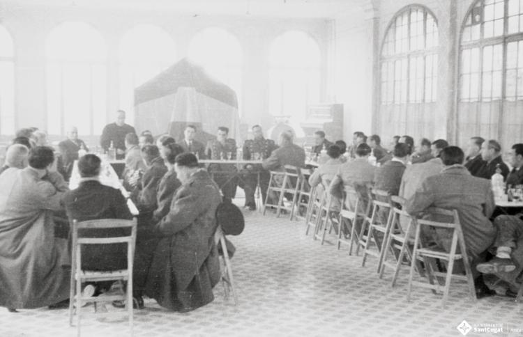 Acte politicoinstitucional al Casino Nacional, parlaments de mossèn Griera. 