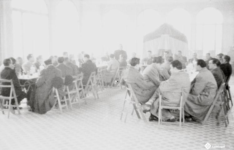 Acte politicoinstitucional al Casino Nacional, parlaments de mossèn Griera. 