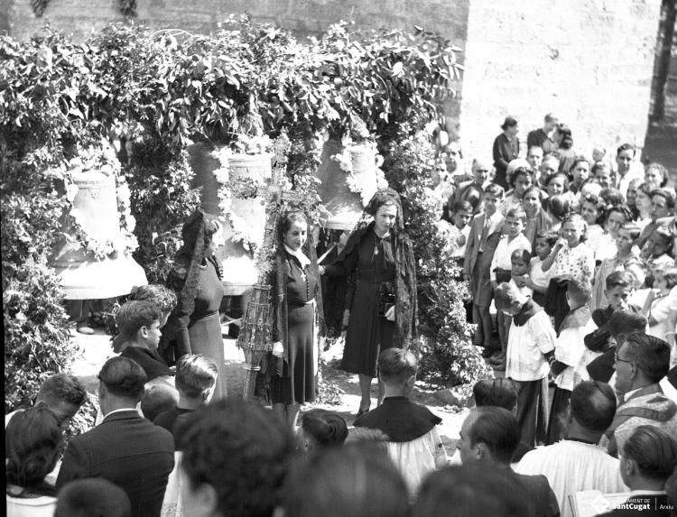 Benedicció de les campanes Severa, Juliana i Semproniana.