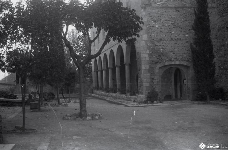 Claustró del Monestir de Sant Cugat del Vallès.