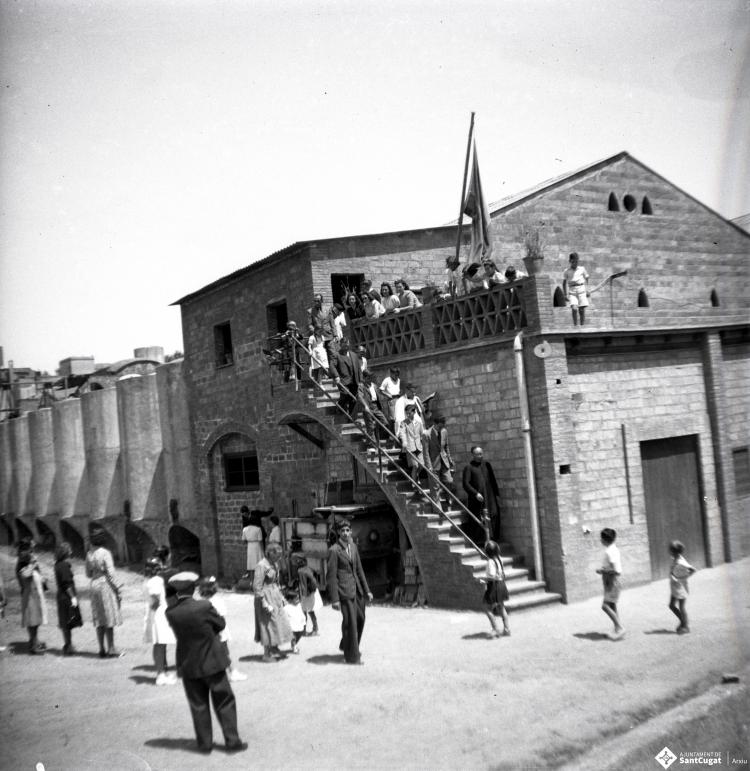 Celebració al Celler amb motiu de la Festa Major.