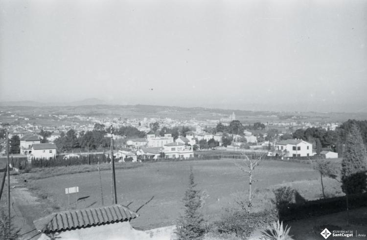 Vista panoràmica de Sant Cugat del Vallès.