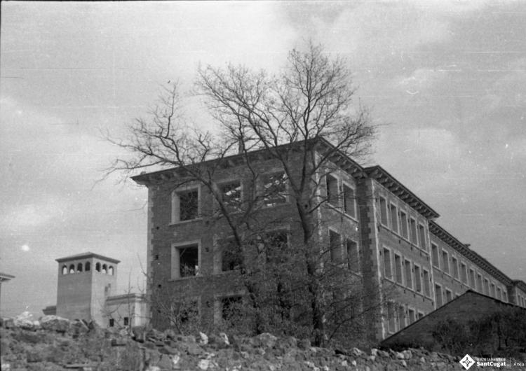 Obres de construcció del Centre Borja.
