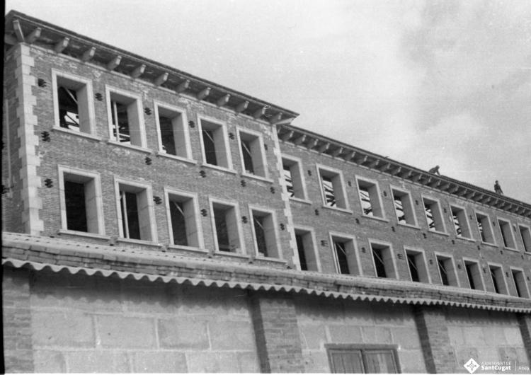Obres de construcció del Centre Borja.