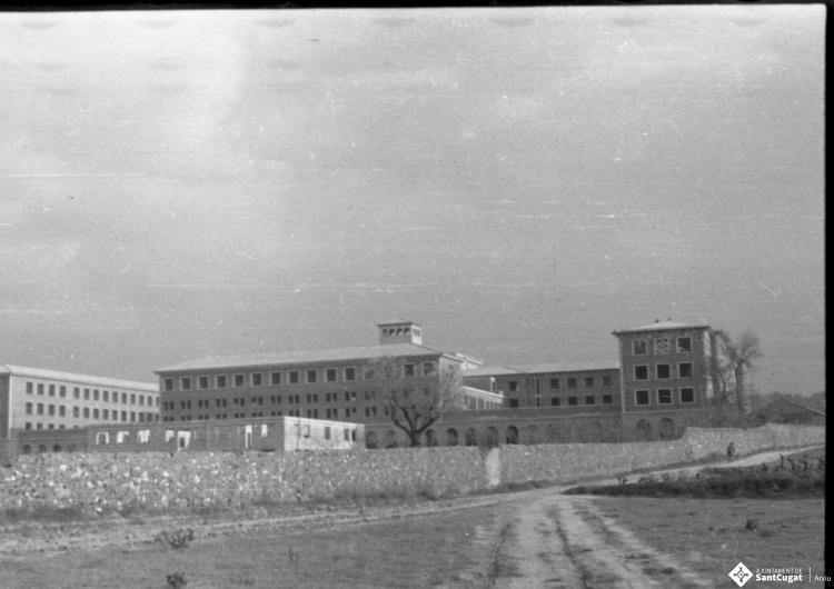 Obres de construcció del Centre Borja.