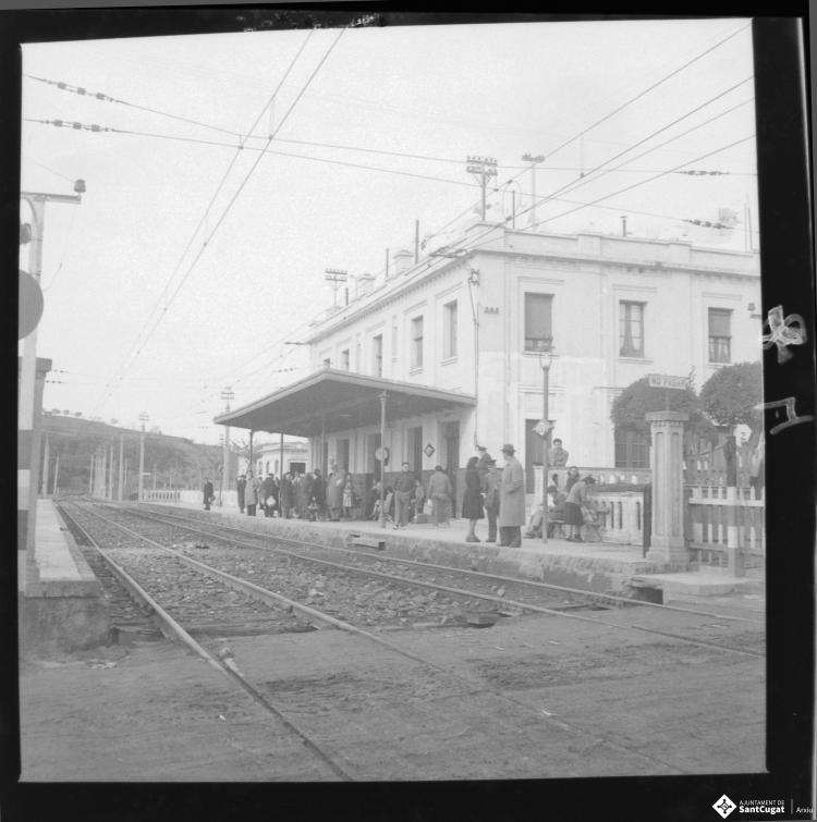 Estació dels ferrocarrils catalans, a Rubí.