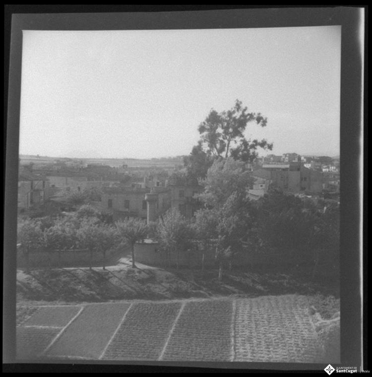 Vistes de camps de conrreu, Sant Cugat del Vallès.
