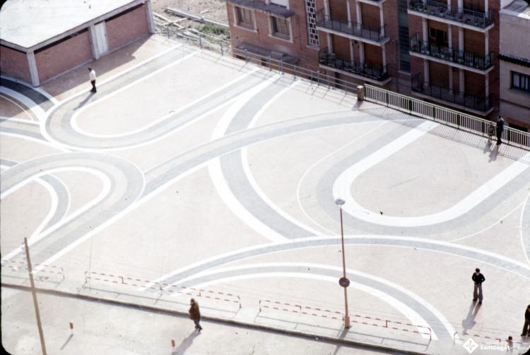 Plaça del Rei (actual Plaça de l' U d'Octubre de 2017).