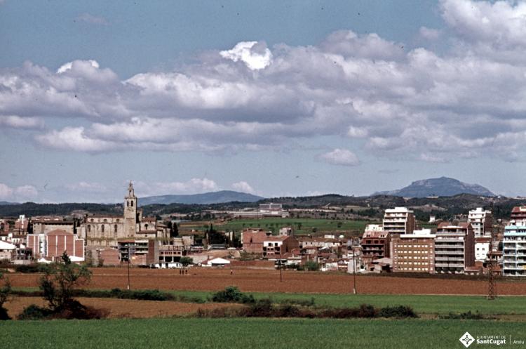 Vista panoràmica de Sant Cugat del Vallès.