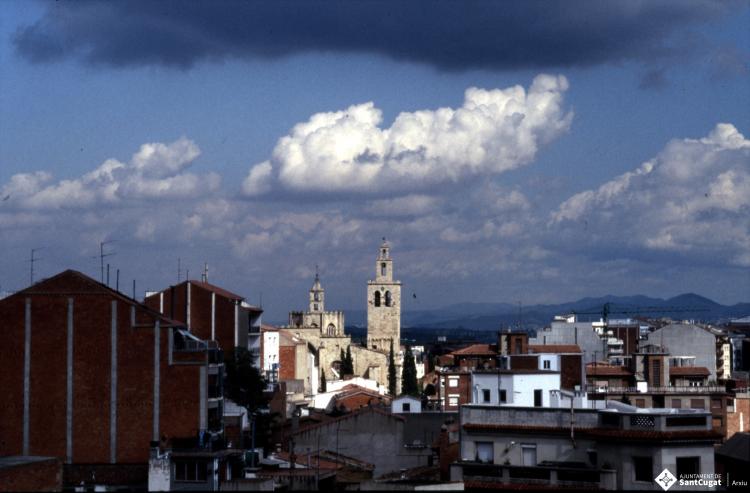 Vista panoràmica de Sant Cugat del Vallès.