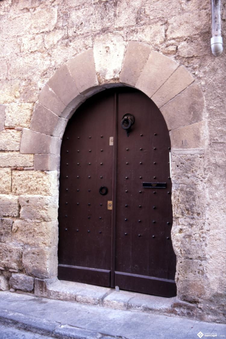 Vistes del monestir de Sant Cugat del Vallès.