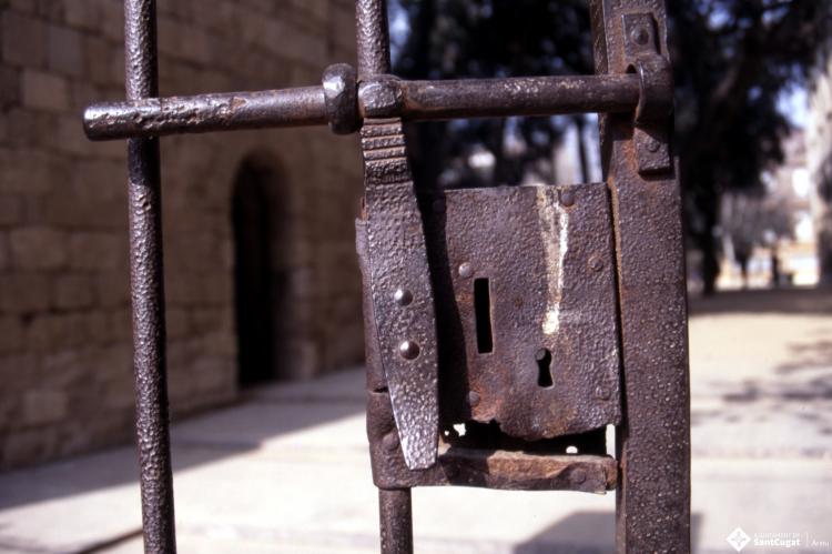 Vistes del monestir de Sant Cugat del Vallès.