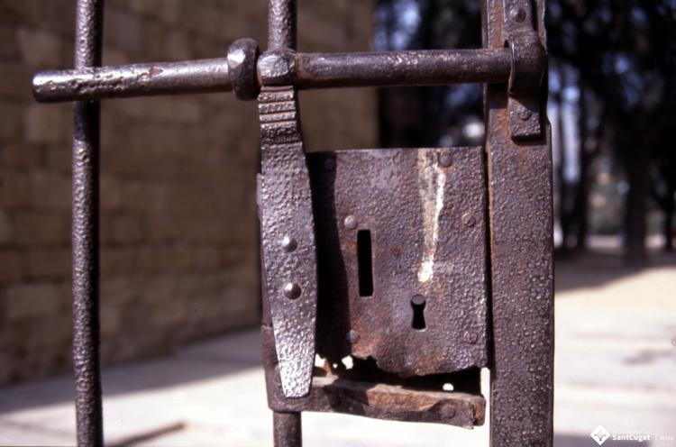 Vistes del monestir de Sant Cugat del Vallès.