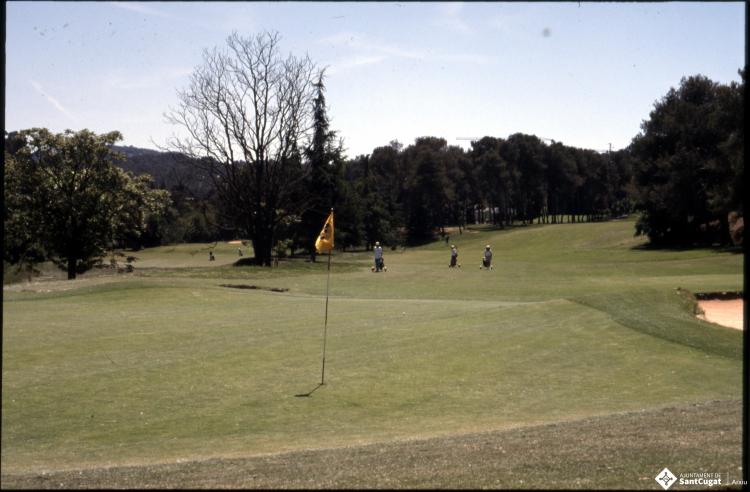 Camp de golf.