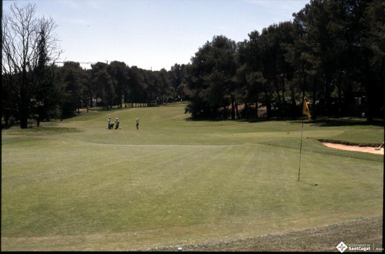 Camp de golf.