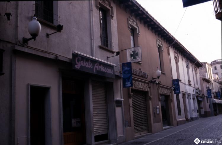 Cases del carrer de Santa Maria.
