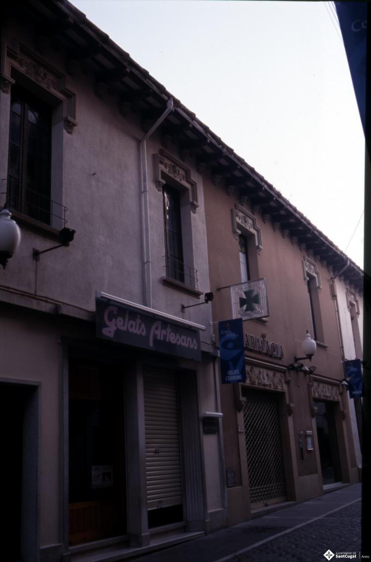 Cases del carrer de Santa Maria.
