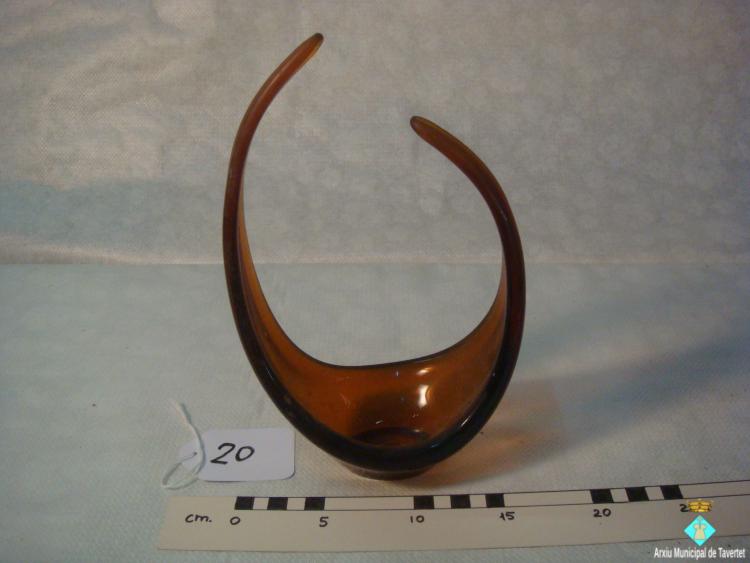 0020-Ampolla de vidre verd