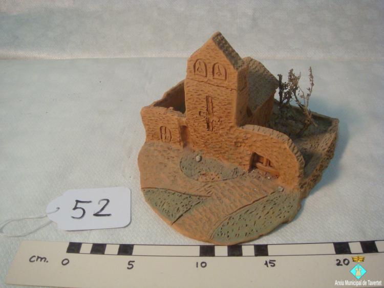 0052-Església maqueta de terracoat