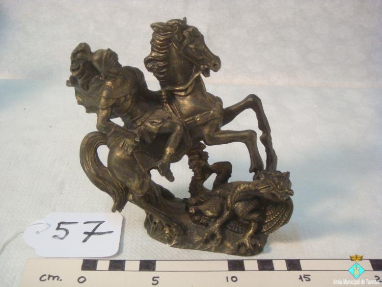 0057-Figura de Sant Jordi de pasta