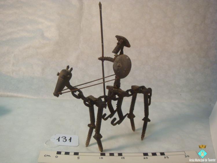 0131-Cavaller metàl·lic D. Quijote