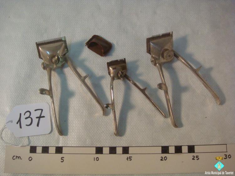 0137-3 maquinetes de tallar cabells