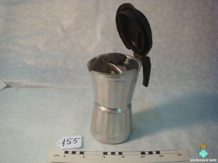 0155-Cafetera de pressió d'alumini